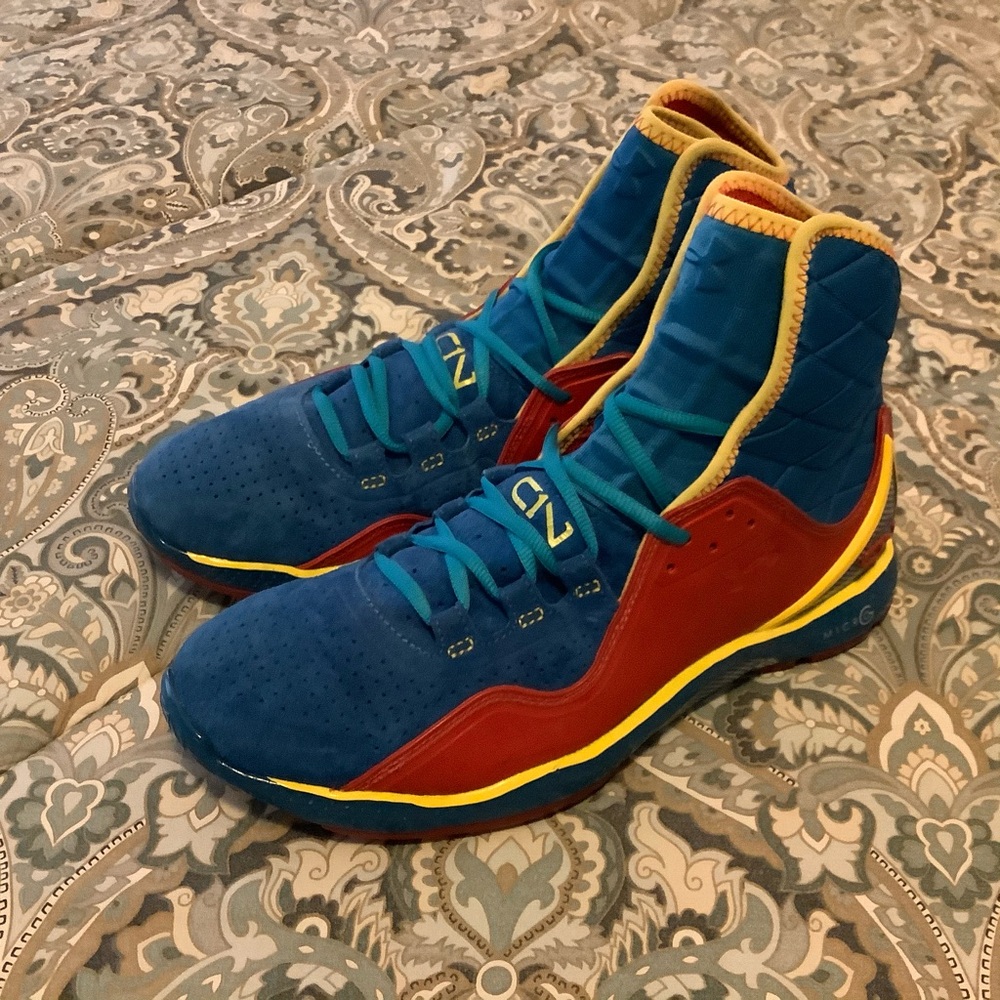 Like New Rare Under Armour CN1 Cam Newton Highlight Superman Trainer Mens Sz 11